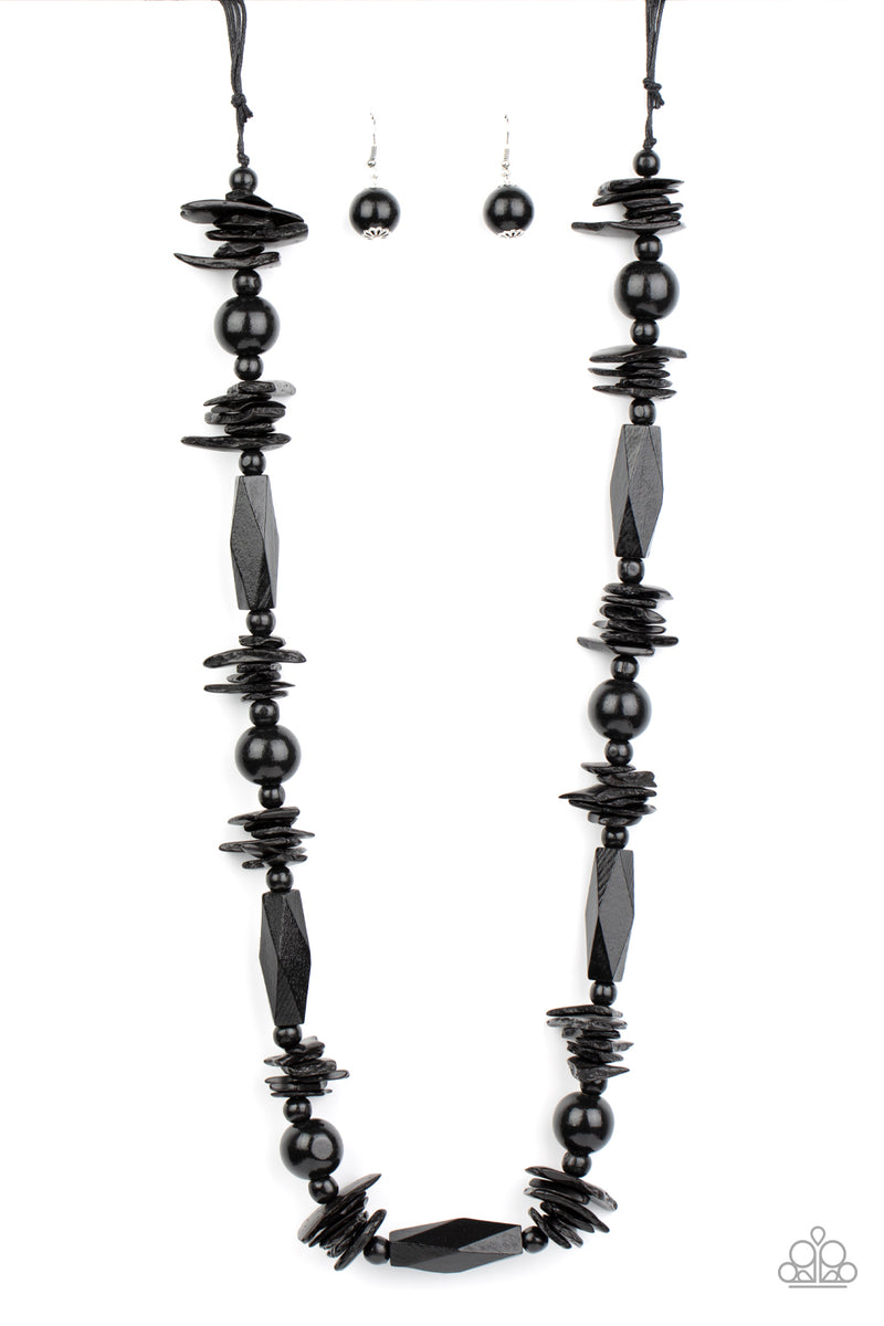 Cozumel Coast - Black Necklace
