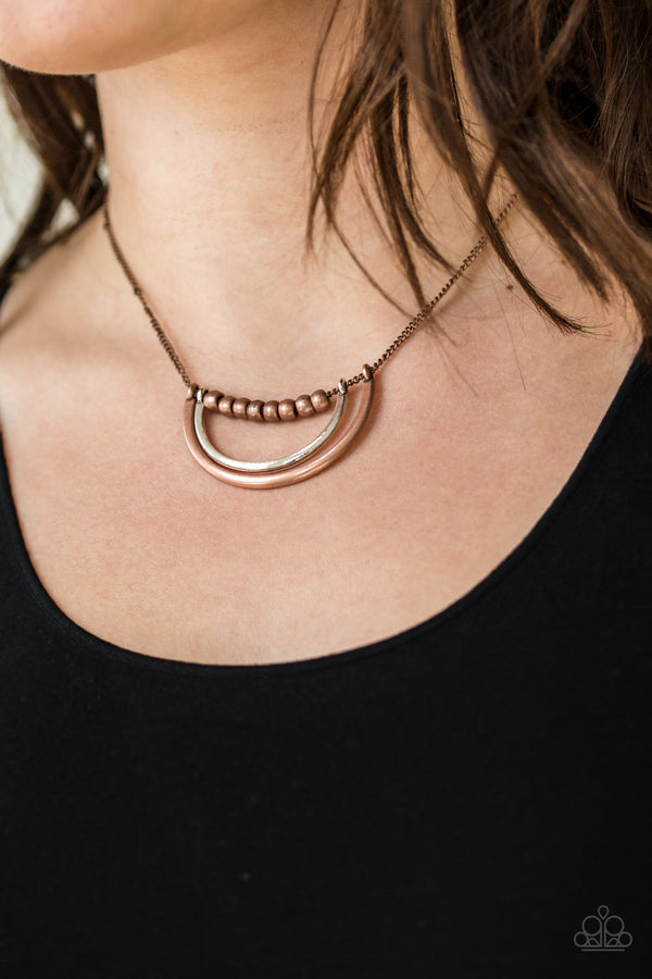 Artificial Arches - Copper necklace