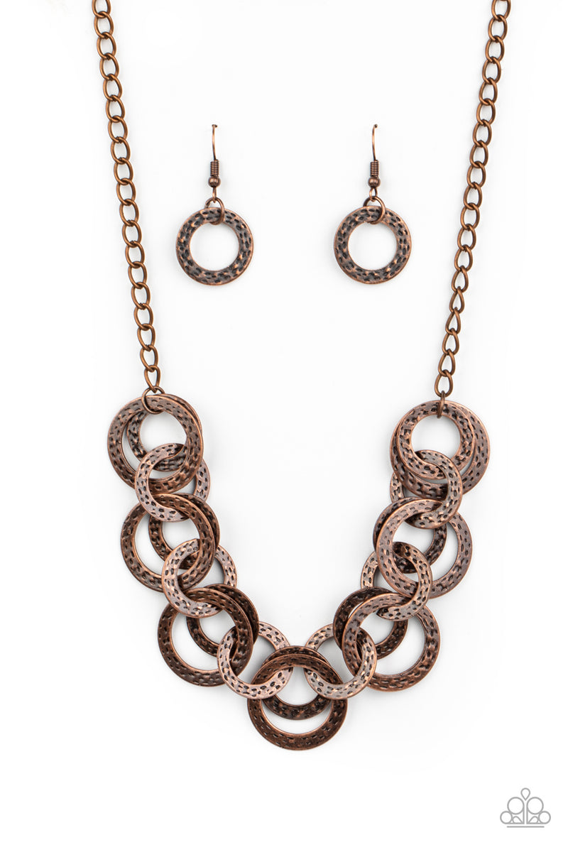 Treasure Tease - Copper necklace