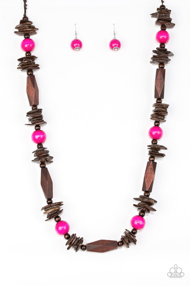 Cozumel Coast - Pink Necklace