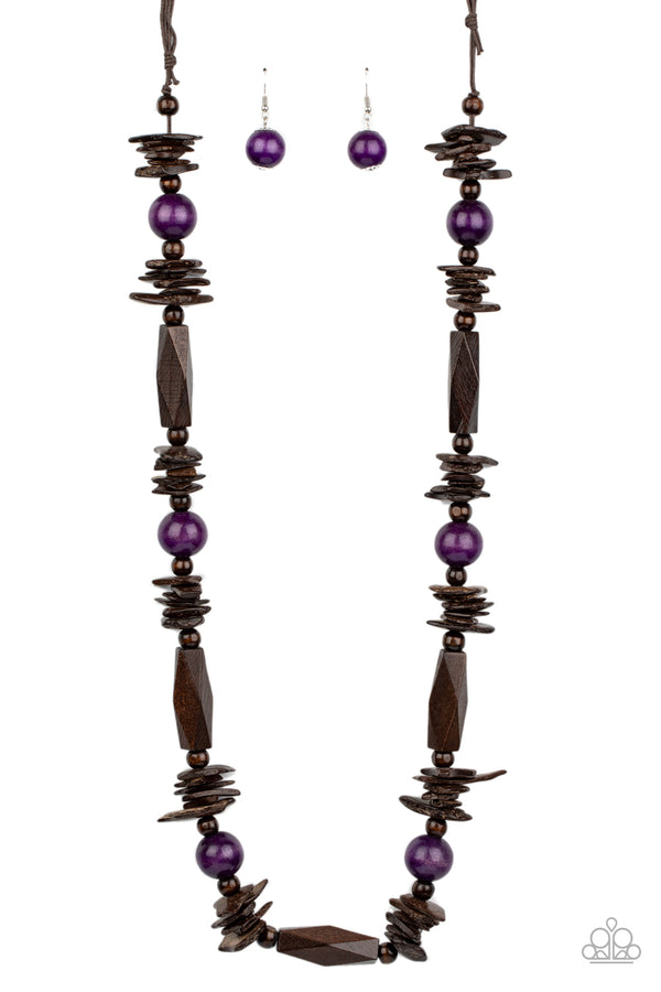 Cozumel Coast - Purple Necklace