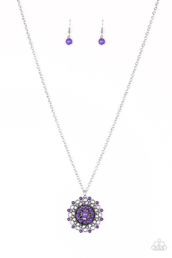 Boho Bonanza - Purple Necklace