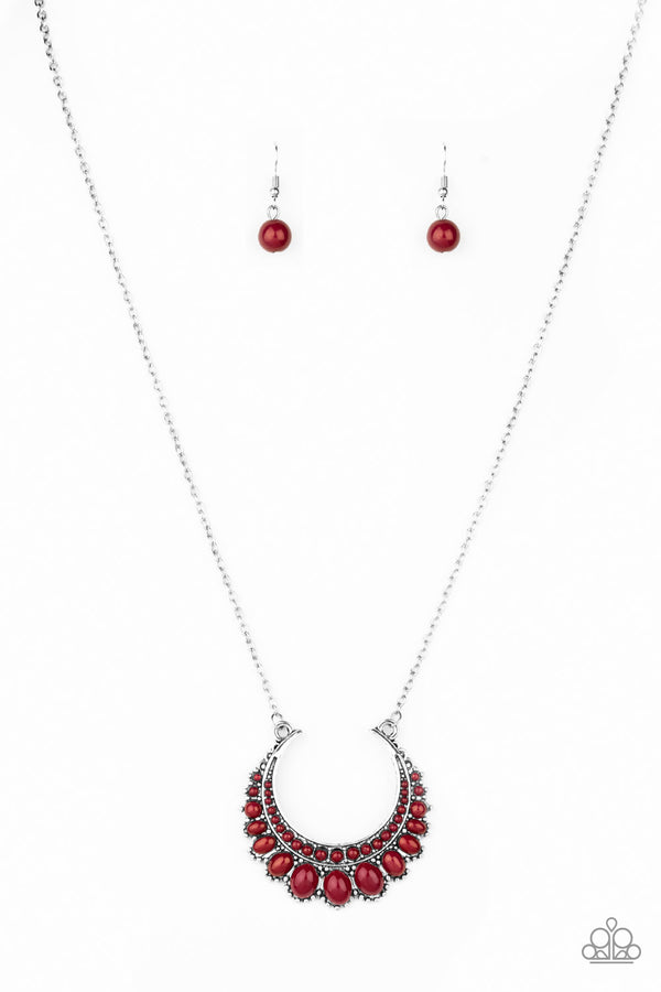 Count To ZEN - Red Necklace