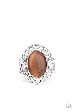 Moonlit Marigold - Brown Ring