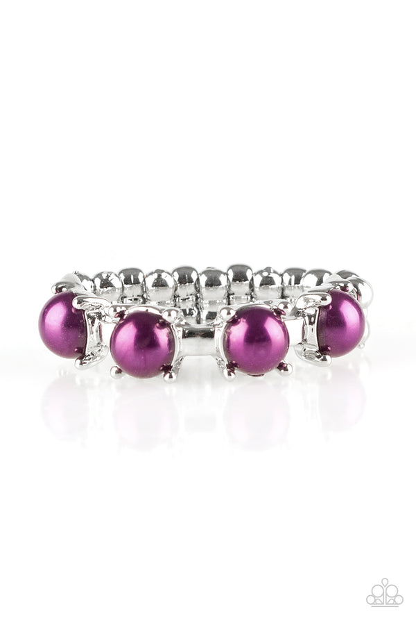 Purple Bead Ring