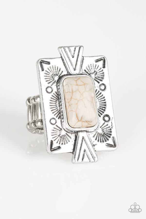 Stone Cold White Ring