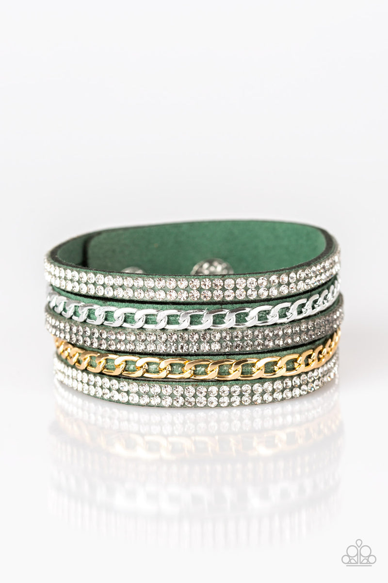Green Suede Band