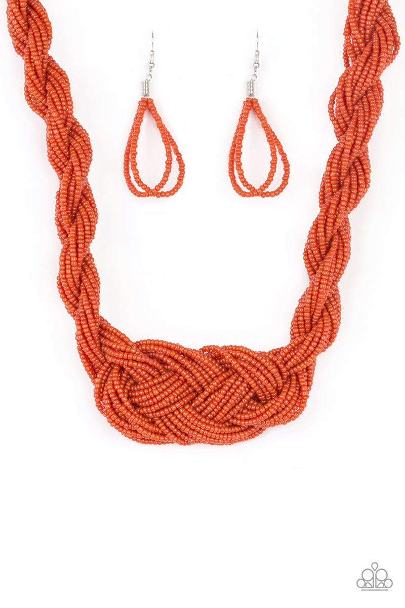 A Standing Ovation - Orange necklace