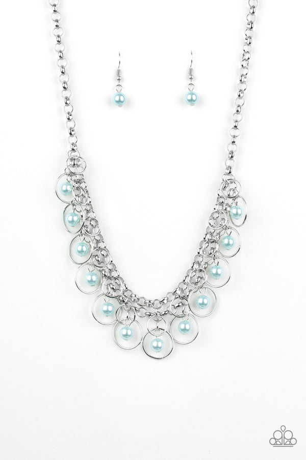 Party Time - Blue Necklace