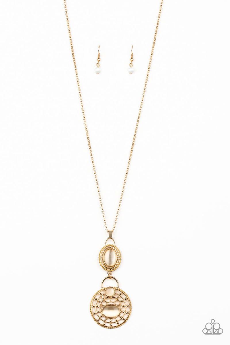Hook, VINE, and Sinker - Gold Necklace