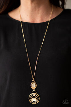 Hook, VINE, and Sinker - Gold Necklace