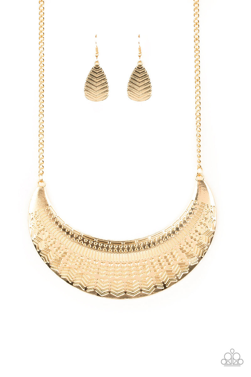 Large As Life - Gold Necklace