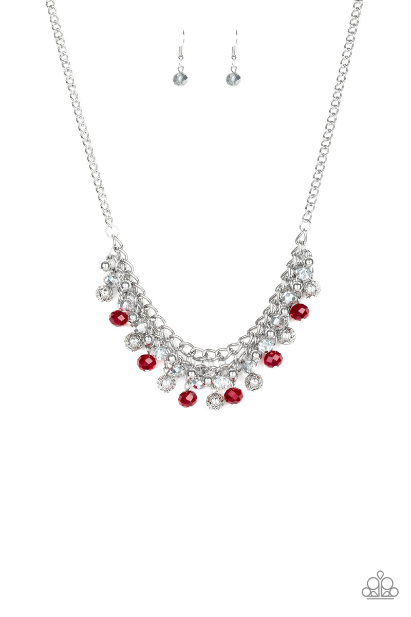 Party Spree - Red Necklace