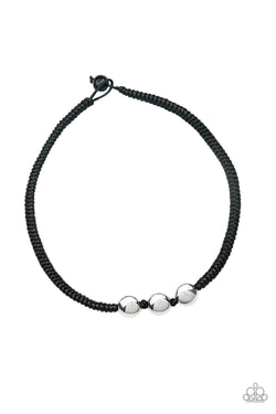 Pedal To The Metal - Black Necklace