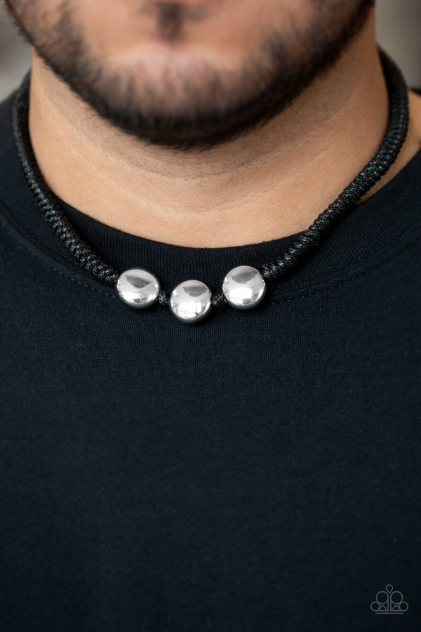 Pedal To The Metal - Black Necklace