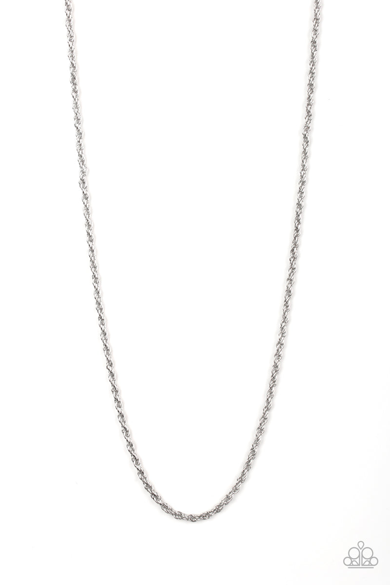 The Go-To Guy - Silver Necklace