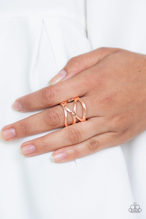 Shiny Copper Ring