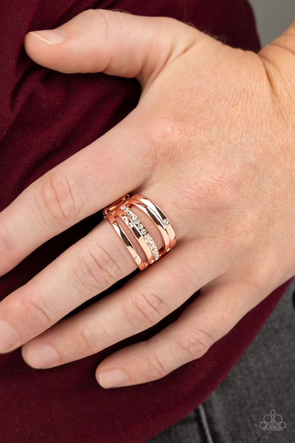 Shiny Copper Ring