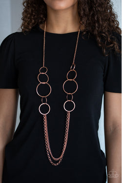 Ring In The Radiance - Copper Necklace