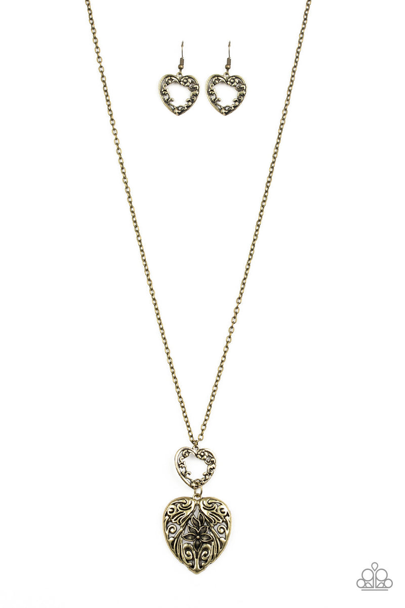 Garden Lovers - Brass Necklace