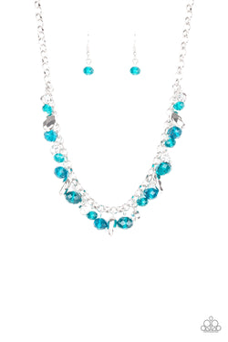 Downstage Dazzle - Blue Necklace