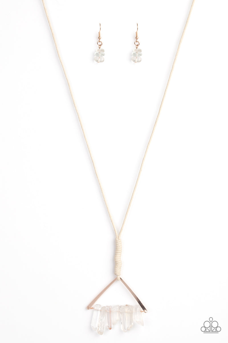Raw Talent - Rose Gold Necklace