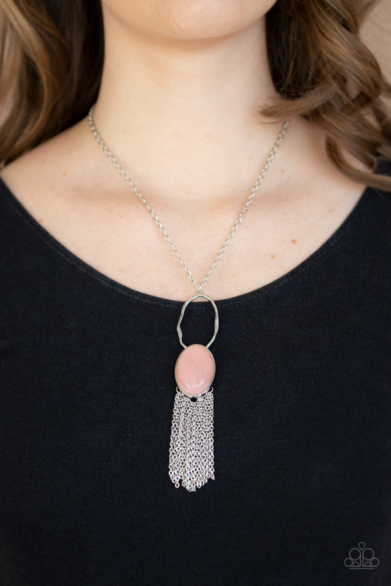 Dewy Desert - Pink Necklace