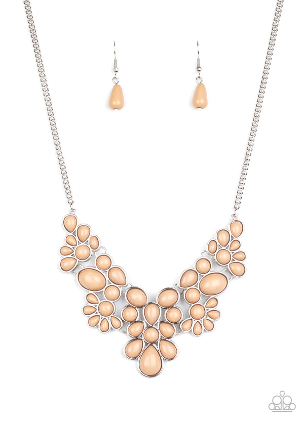 Bohemian Banquet - Brown necklace