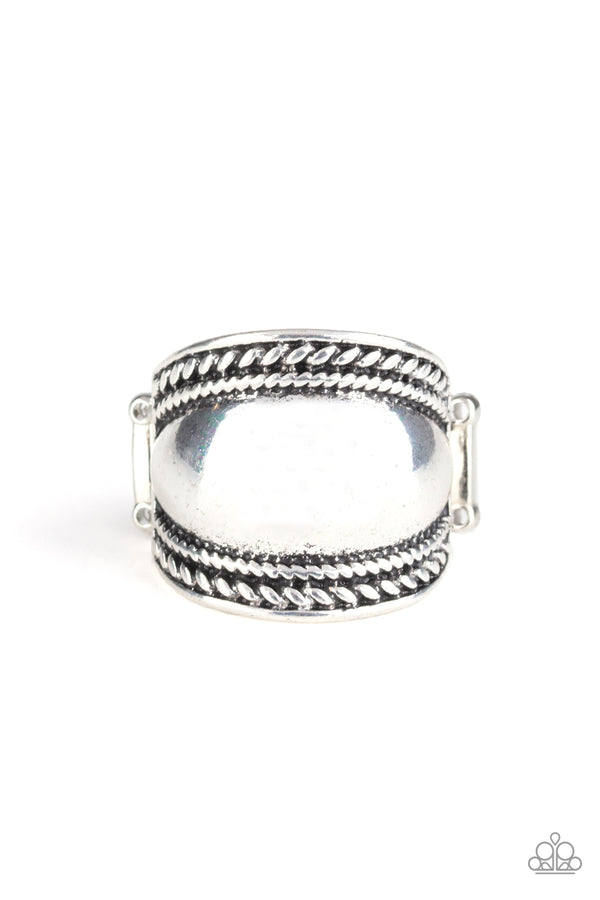 Silver Rope Ring