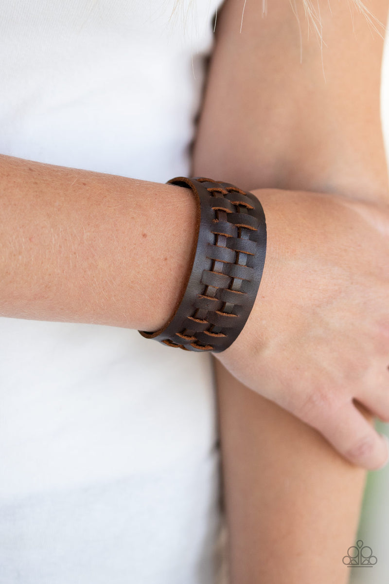 Country Life - Brown bracelet band