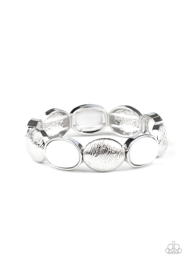 White & Silver bracelet