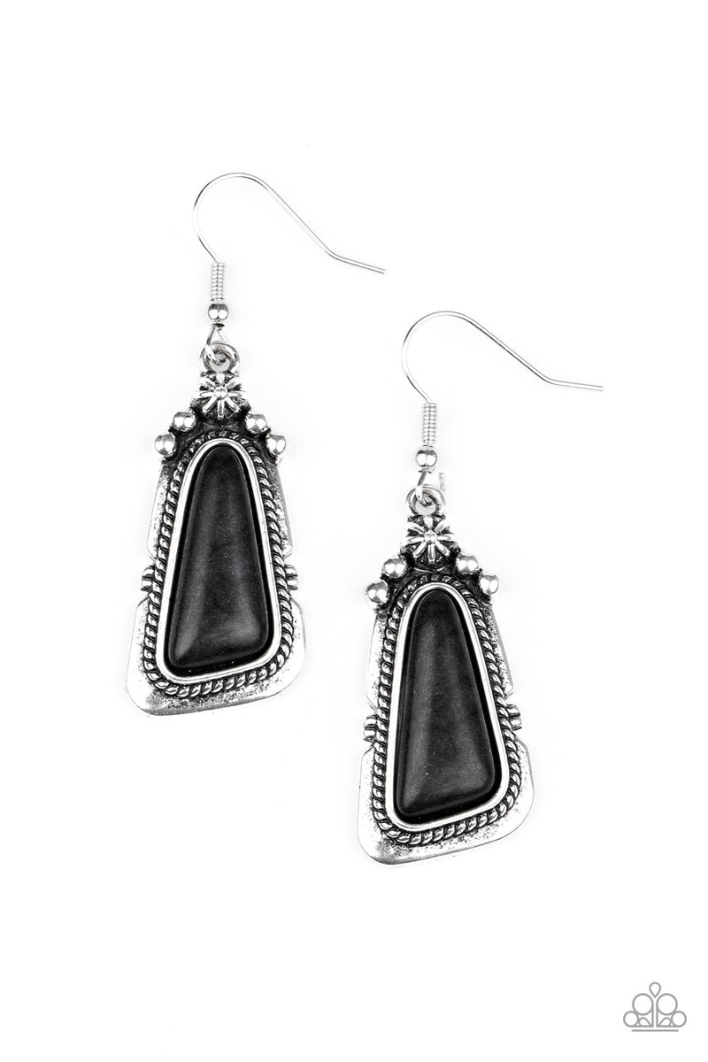 Black Stone earrings