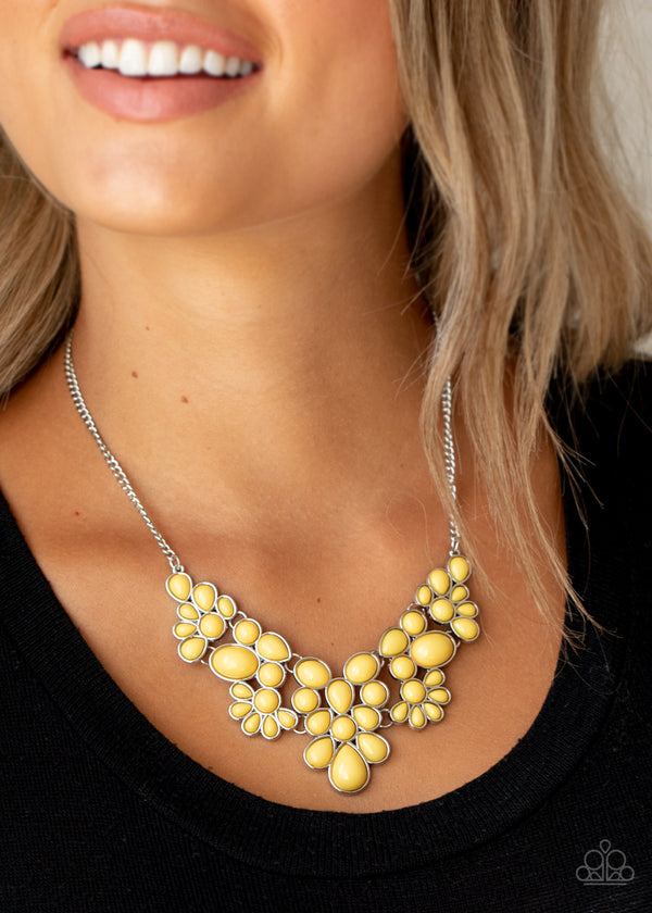 Yellow Bead Necklace