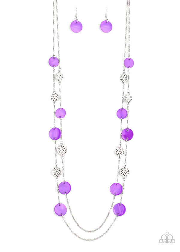 Ocean Soul - Purple Necklace