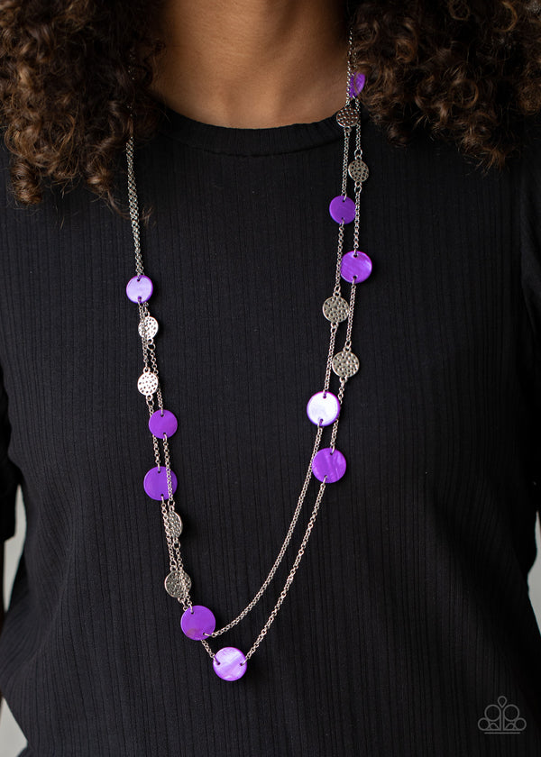 Ocean Soul - Purple Necklace