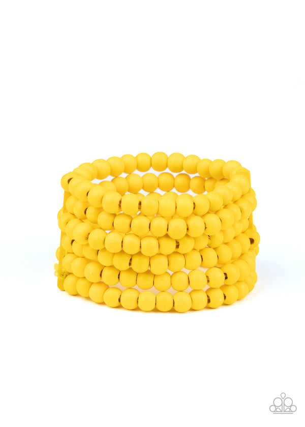 Yellow Wood bracelet