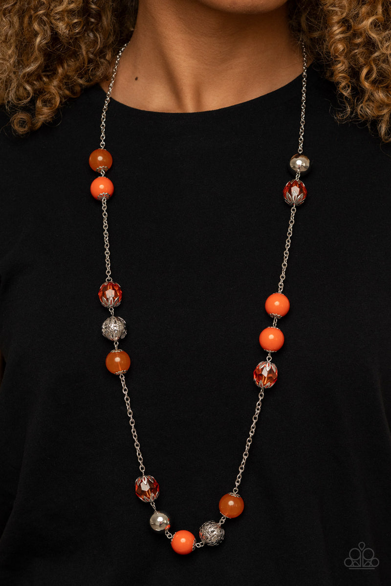 Fruity Fashion - Orange Necklace