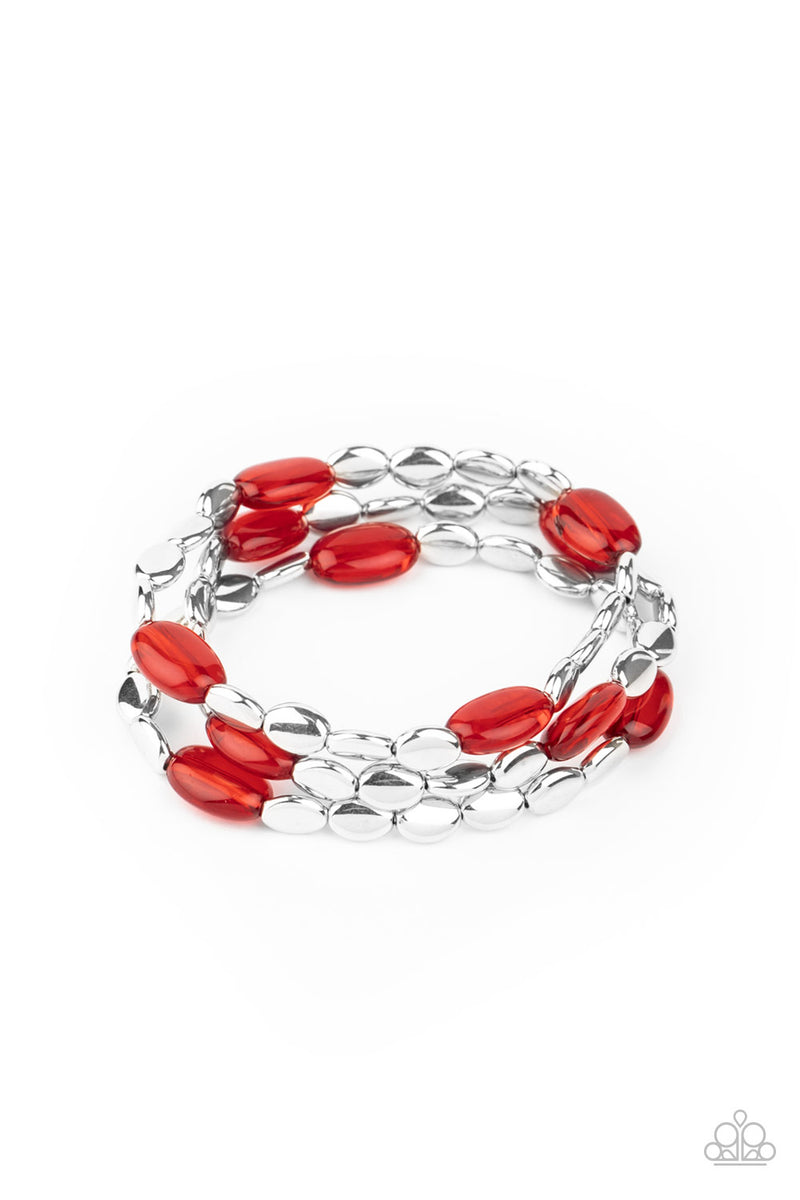Sorry to Burst Your BAUBLE - Red Bracelet