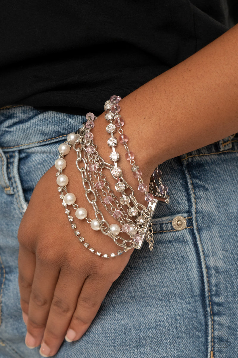 Heiress Hustle - Pink Bracelet