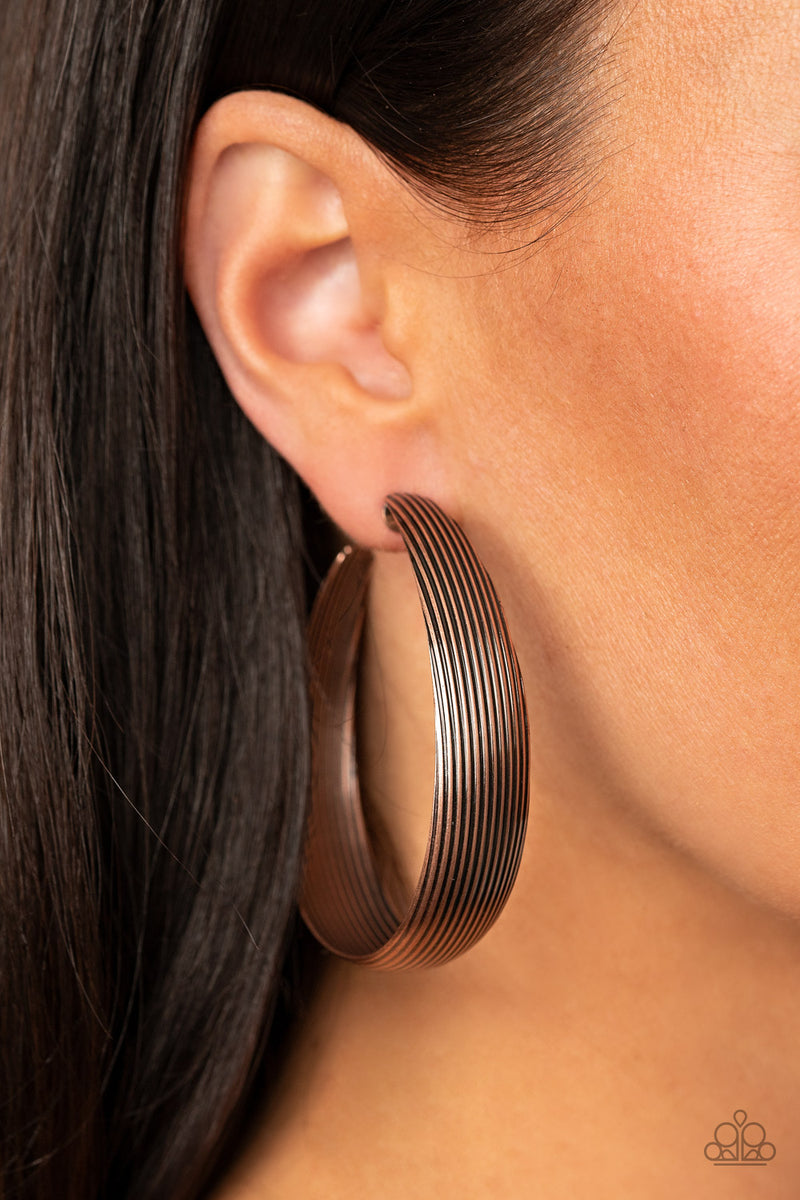 Desert Wanderings - Copper Earrings