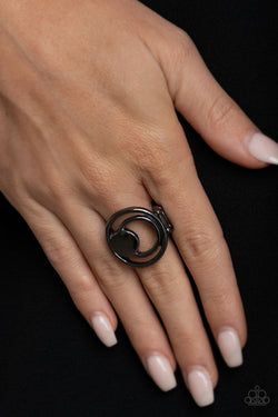 Edgy Eclipse - Black Ring