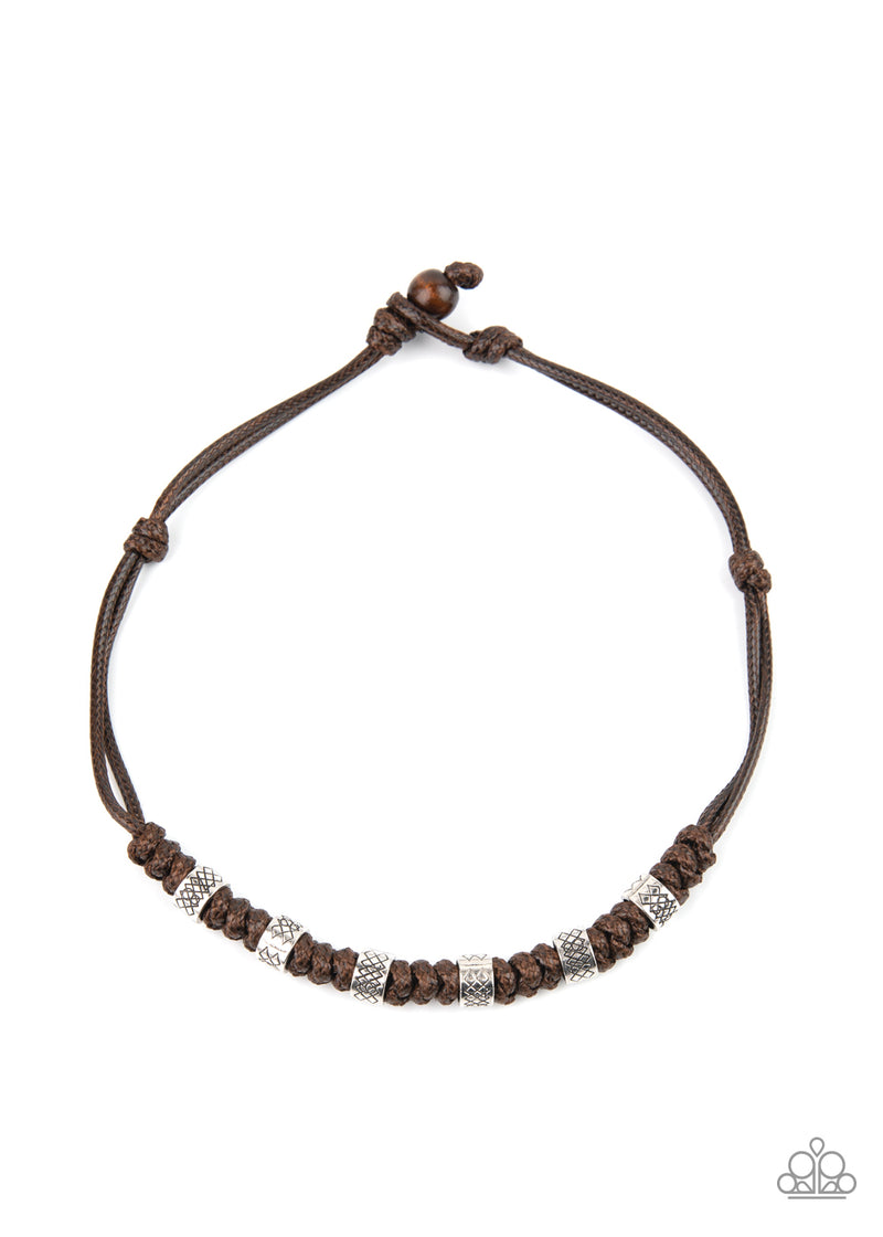 Rural Rumble - Brown Necklace