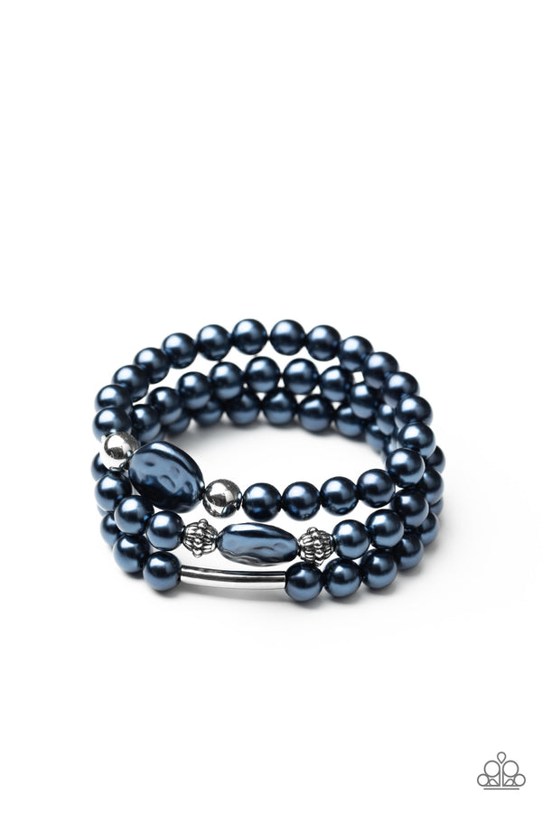Exquisitely Elegant - Blue Bracelet