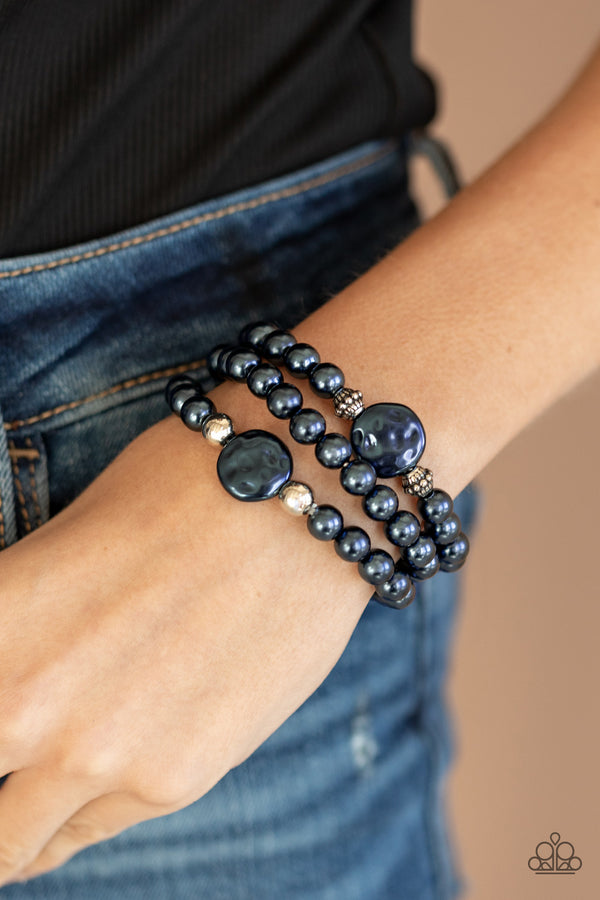 Exquisitely Elegant - Blue Bracelet