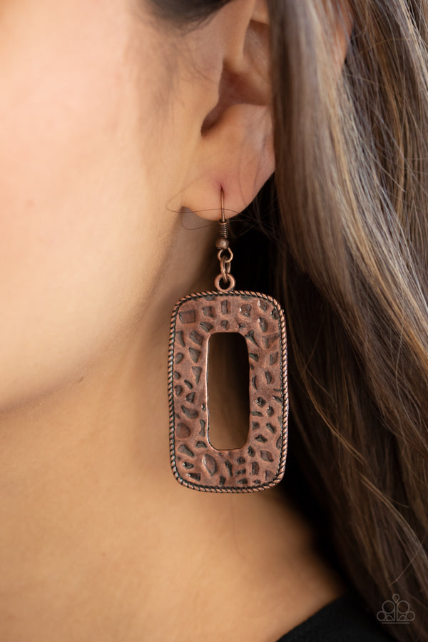 Primal Elements - Copper Earrings