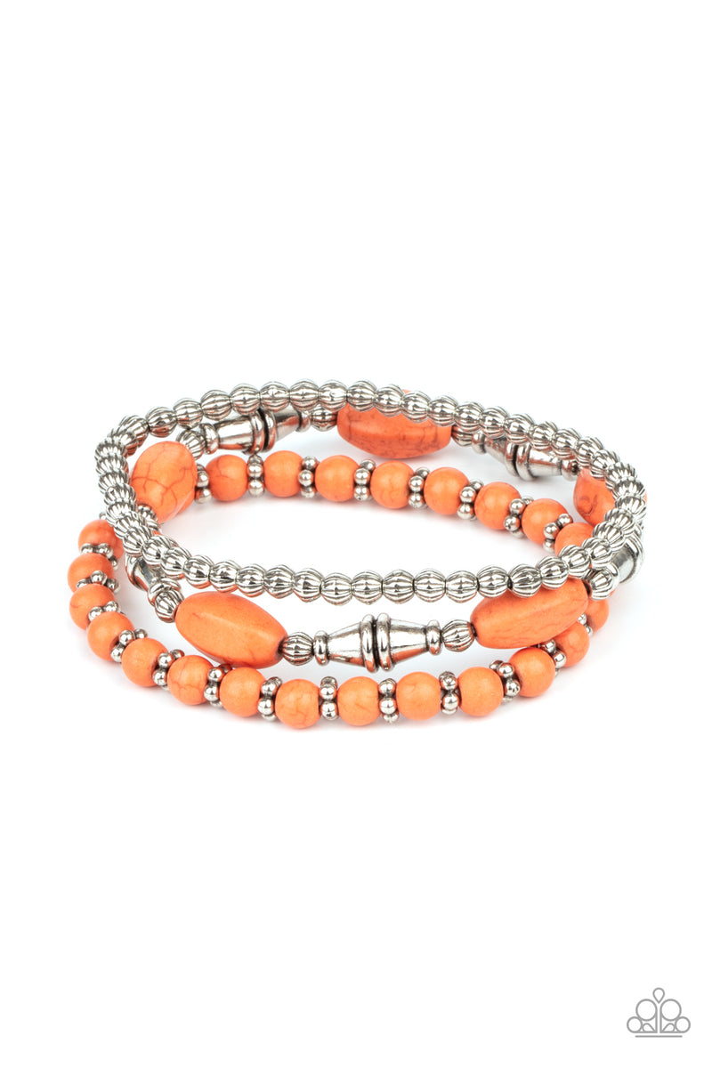 Sahara Sanctuary - Orange Bracelet