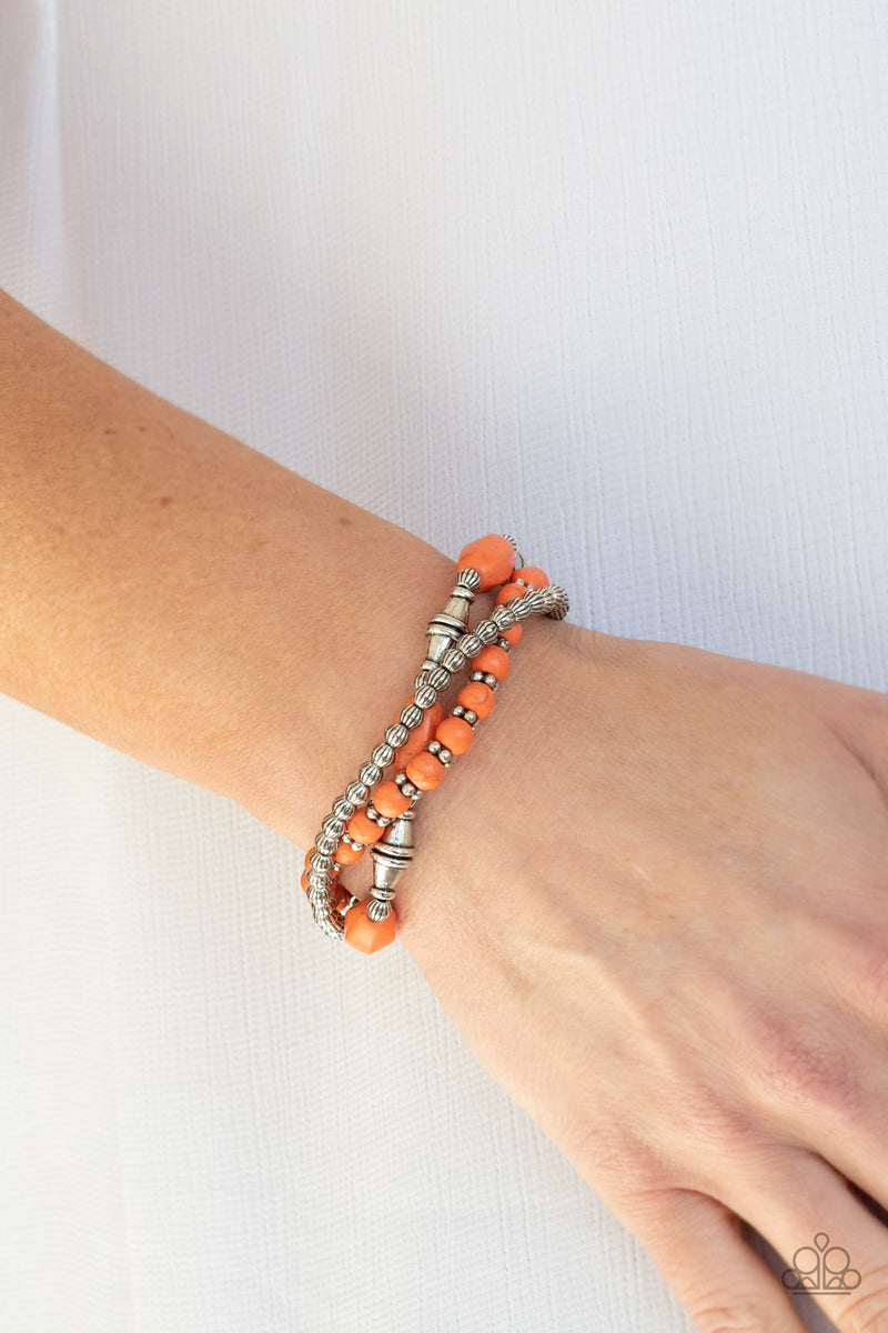 Sahara Sanctuary - Orange Bracelet