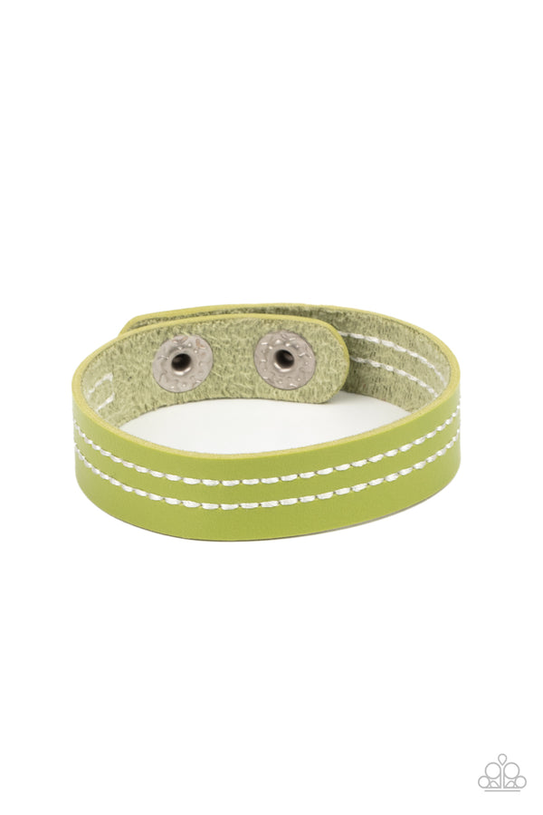 Life is WANDER-ful - Green bracelet