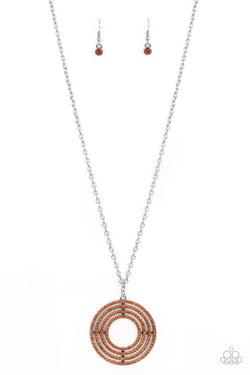 High-Value Target - Brown Necklace