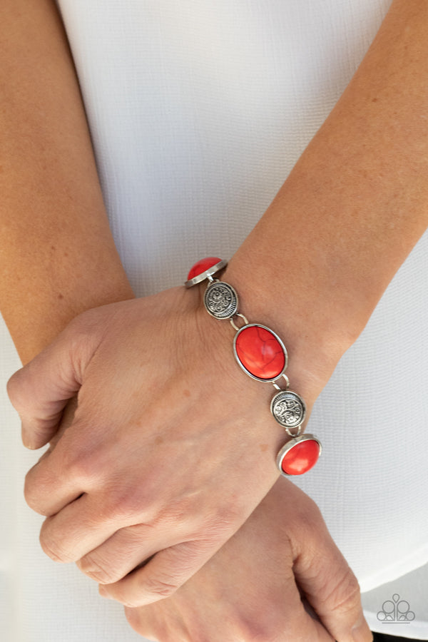 Cactus Country - Red Bracelet